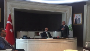 Bakan Kasapoğlu'ndan Meram ve Karatay belediyelerine teşekkür ziyareti