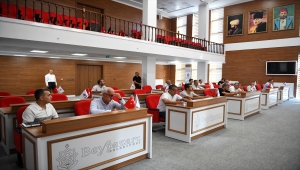 Beypazarı Belediyesinde istişare toplantısı yapıldı 