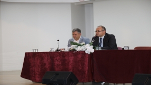 Çubuk'ta muhtarlar Ankara Savaşı yüzey araştırma projesi hakkında bilgilendirildi