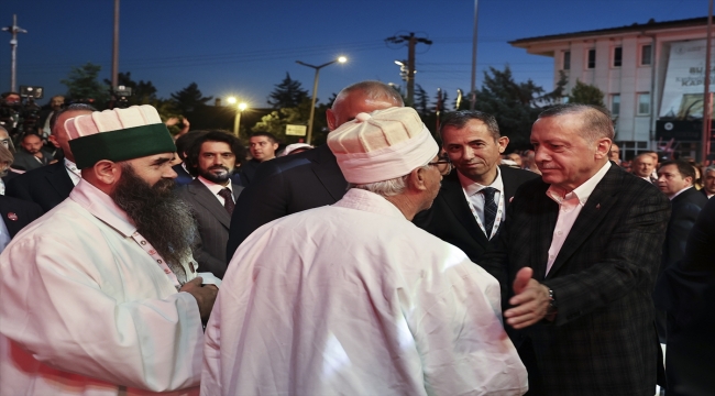 Cumhurbaşkanı Erdoğan, Hacı Bektaş Veli'yi Anma Programı'nda konuştu: (2)