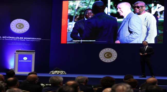 Cumhurbaşkanlığı İletişim Başkanı Altun, 13. Büyükelçiler Konferansı'nda konuştu: