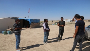 Eskil ilçesinde mevsimlik tarım işçileri ziyaret edildi 