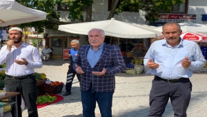 Güdül Belediyesinin kurduğu köy pazarı açıldı