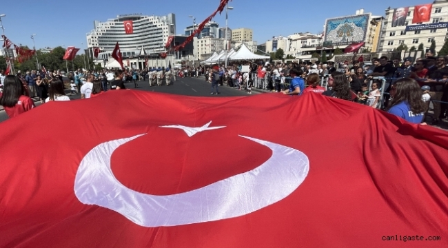 Kayseri'de Büyük Zafer'in 100. yılı kutlanıyor