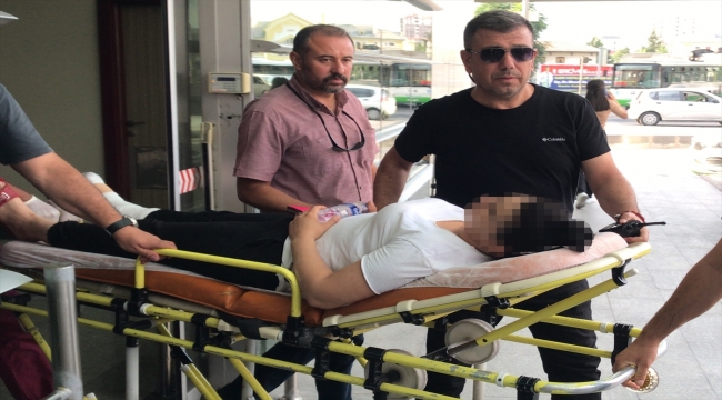 Kayseri'de firari hükümlü kadın polisten kaçmak isterken ayağını kırdı