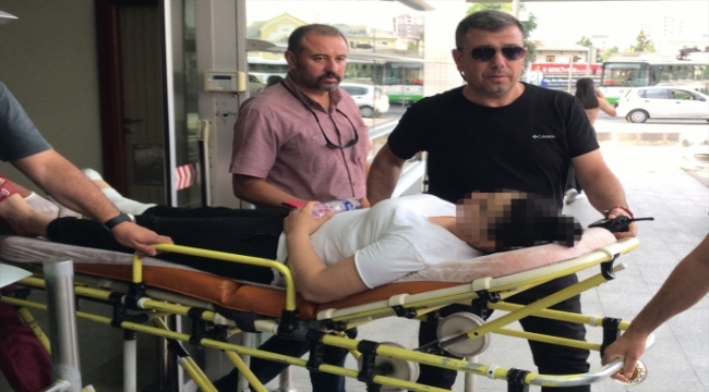 Kayseri'de firari hükümlü polisten kaçmak isterken ayağını kırdı