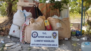 Kayseri'de iş makinesi çaldıkları iddiasıyla 2 şüpheli yakalandı