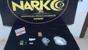 Kayseri'de mobil halde uyuşturucu satan şahıs yakalandı