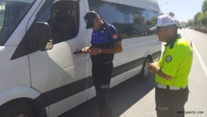 Kayseri'de toplu taşıma araçlarında denetim