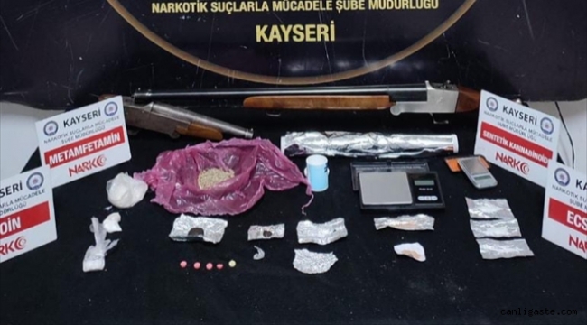 Kayseri'de uyuşturucu operasyonu: 10 şüpheli yakalandı