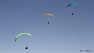 Kayseri'de Yamaç Paraşütü Ali Dağı Mesafe Şampiyonası tamamlandı