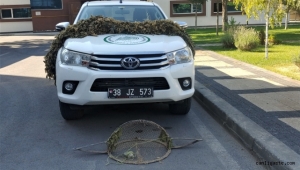 Kayseri'de yasa dışı avlanan 3 kişi yakalandı