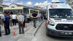 Kırıkkale'de koluna yorgun mermi isabet eden kadın yaralandı