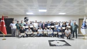 KMÜ'de Enerji Yöneticisi Eğitimlerine katılan ilk kursiyerler sertifikalarını aldı