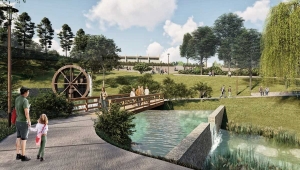 Konya'daki Ilgın Millet Bahçesi Projesi için çalışmalar başladı