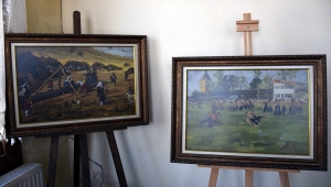 "Kralların ressamı" Rahmi Pehlivanlı, yarım asrı aşan ömrüne binlerce eser sığdırdı