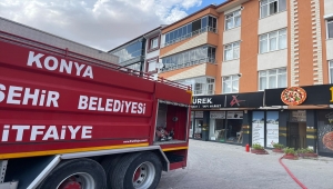 Kulu'da aynı saatlerde 2 ayrı yerde yangın çıktı