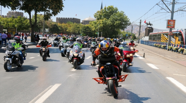 Motosiklet tutkunları 26 Ağustos'ta Erciyes'te buluşacak 