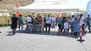 Nevşehir'de çocuklar atla gezdirildi