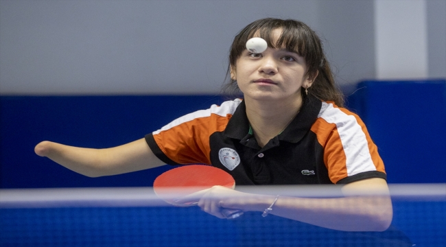 Para masa tenisçi Merve Cansu Demir, 5. İslami Dayanışma Oyunları'na hazır