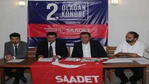 Saadet Partisi Beypazarı 2. Olağan İlçe Kongresi yapıldı