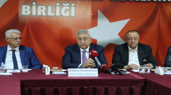 TESK Genel Başkanı Palandöken Nevşehir'de odalar birliğini ziyaret etti