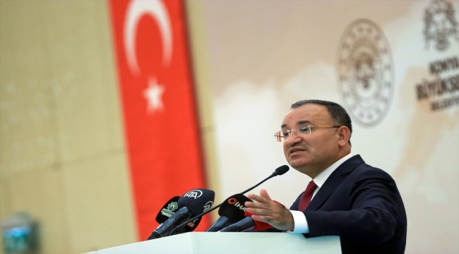 Adalet Bakanı Bekir Bozdağ, Konya'da gazilerle buluştu: