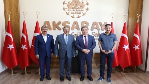AK Parti Afyonkarahisar Milletvekili Eroğlu, Aksaray Valiliğini ziyaret etti 