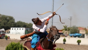 Atlı Okçuluk Türkiye Şampiyonası final yarışları, Kayseri'de devam ediyor