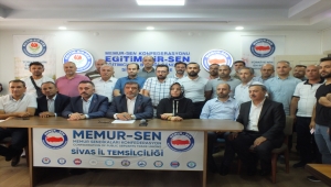 Eğitim-Bir-Sen Sivas Şube Başkanı Temiz yeniden göreve talip oldu 