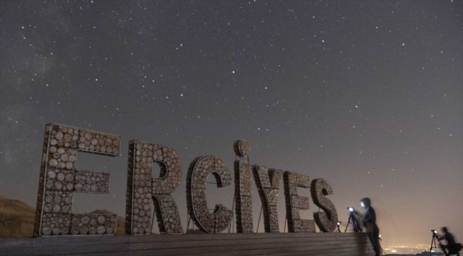 Erciyes'te astrofotoğraf atölyesi düzenlendi