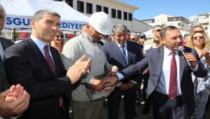 Etimesgut'ta onuncu kapalı pazar yerinin temeli atıldı