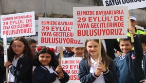 Gölbaşı'nda "Yayalara Öncelik Duruşu, Hayata Saygı Duruşu" etkinliği yapıldı