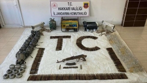 Hakkari'deki "Eren Abluka-37" operasyonunda teröristlere ait 7 katlı mağaraya operasyon