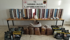 Karaman'da 116 bin 800 boş makaron ele geçirildi