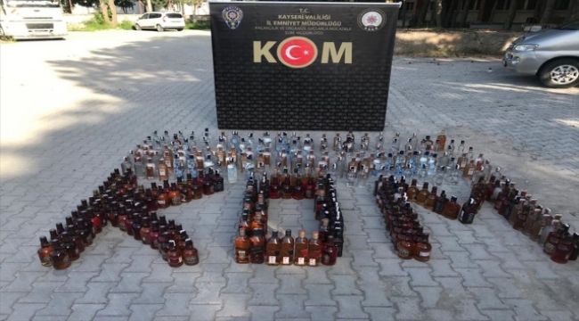 Kayseri'de kaçakçılık operasyonu: 7 gözaltı