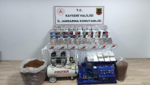 Kayseri'de kaçakçılık operasyonunda 1 kişi gözaltına alındı