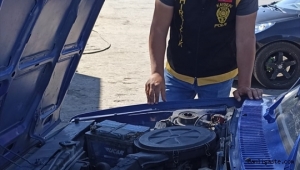 Kayseri'de oto hırsızlık polislerinden denetim