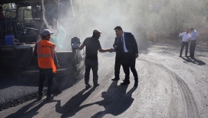 Kayseri'de Soğanlı Vadisi ve Kapuzbaşı Şelalesi yollarında çalışma başlatıldı