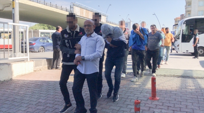 Kayseri'de uyuşturucu operasyonunda 43 zanlı gözaltına alındı