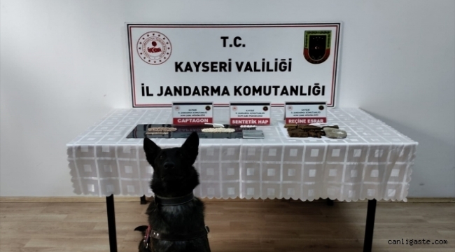 Kayseri'de uyuşturucu operasyonu: 1 gözaltı