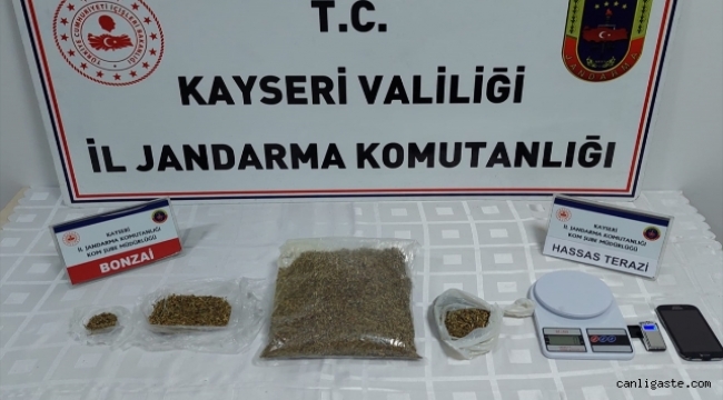 Kayseri Talas'ta uyuşturucu operasyonu!