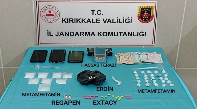 Kırıkkale'de uyuşturucu operasyonunda bir şüpheli tutuklandı