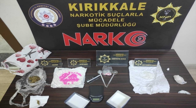 Kırıkkale'de uyuşturucu ticareti iddiasıyla bir şüpheli tutuklandı