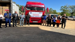 Kırıkkale'den Pakistan'daki sel bölgesine yardım gönderildi