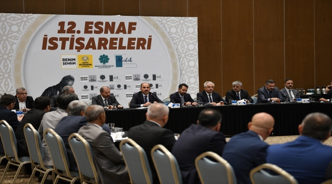Konya Büyükşehir Belediye Başkanı Altay, Ahilik Haftası kapsamında istişare toplantısına katıldı