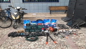 Konya'da 33 çalıntı bisiklet ele geçirildi, 5 şüpheli yakalandı