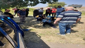 Konya'da direksiyon başında rahatsızlanan sürücü kaza yaptı