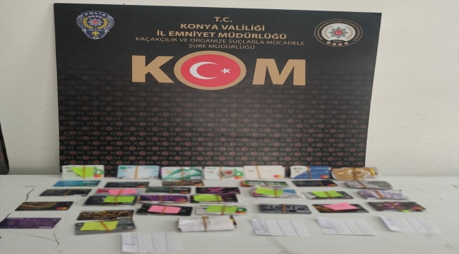 Konya'da "POS tefeciliği" operasyonunda 3 şüpheli yakalandı