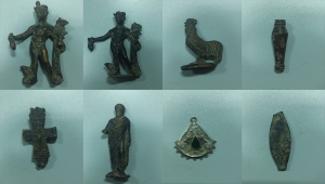 Konya'da tarihi eser kaçakçılığı şüphelisi yakalandı